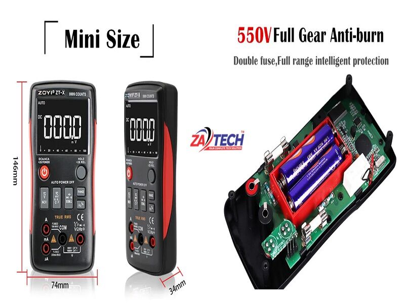 ZOYI Zt-X Digital Multimeter - Al Cell